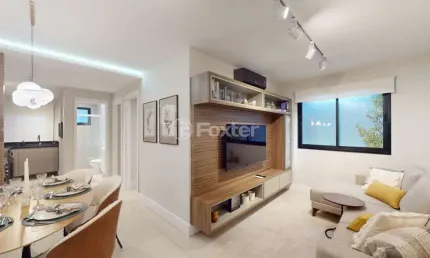 Apartamento com 2 quartos à venda na beco das enfermeiras, 73, cascata, porto alegre, 46 m2 por r$ 245.000