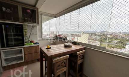 Apartamento com 3 quartos à venda na Rua Eugênio Portela, 654, Barreiros, São José, 97 m2 por R$ 920.000