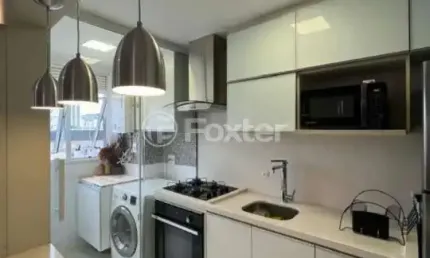 Apartamento com 2 quartos à venda na rua padre todesco, 927, partenon, porto alegre, 55 m2 por r$ 375.000