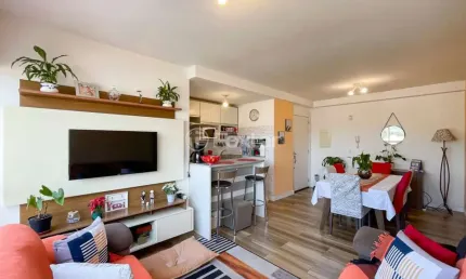 Apartamento com 3 quartos à venda na rua fonseca ramos, 61, medianeira, porto alegre, 73 m2 por r$ 540.000