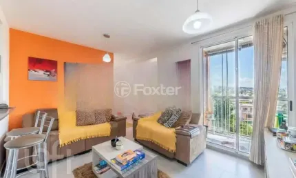 Apartamento com 2 quartos à venda na rua doutor campos velho, 1756, cristal, porto alegre, 63 m2 por r$ 330.000