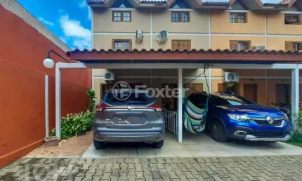 Casa em condomínio fechado com 3 quartos à venda na rua sílvio silveira soares, 2406, camaquã, porto alegre, 103 m2 por r$ 350.000