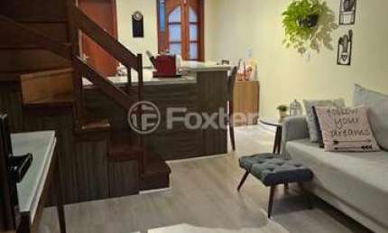 Casa em condomínio fechado com 3 quartos à venda na Rua Sílvio Silveira Soares, 2406, Camaquã, Porto Alegre, 100 m2 por R$ 420.000