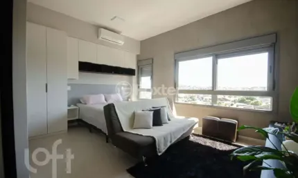 Apartamento com 1 quarto à venda na rua cassilda flora zaffari, 60, glória, porto alegre, 35 m2 por r$ 450.000