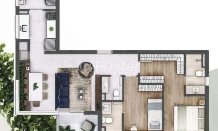 Apartamento com 2 quartos à venda na Rua Santa Cecília, 2235, Rio Branco, Porto Alegre, 79 m2 por R$ 1.250.000