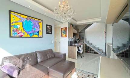 Cobertura com 3 quartos à venda na Rua Coronel Massot, 214, Cristal, Porto Alegre, 150 m2 por R$ 803.000