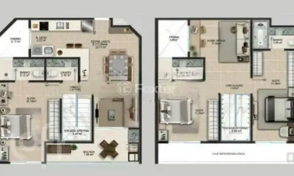 Apartamento com 3 quartos à venda na rua da fonte, 177, coqueiros, florianópolis, 123 m2 por r$ 1.599.650