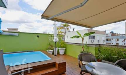 Cobertura com 4 quartos à venda na Travessa Serafim Terra, 132, Jardim Botânico, Porto Alegre, 180 m2 por R$ 850.000