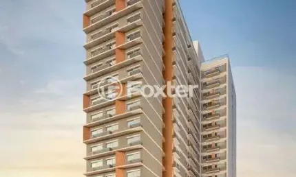 Kitnet / stúdio à venda na avenida getúlio vargas, 1518, menino deus, porto alegre, 25 m2 por r$ 418.900