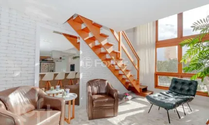 Cobertura com 3 quartos à venda na rua joão ernesto schmidt, 251, jardim itu sabará, porto alegre, 101 m2 por r$ 1.200.000
