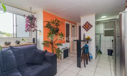 Apartamento com 2 quartos à venda na rua tomé antônio de souza, 240, campo novo, porto alegre, 39 m2 por r$ 125.000