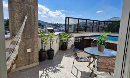 Cobertura com 2 quartos à venda na Rua Eurípedes Monteiro Duarte, 10, Cavalhada, Porto Alegre, 136 m2 por R$ 699.000