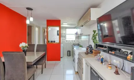 Apartamento com 2 quartos à venda na rua tomé antônio de souza, 240, campo novo, porto alegre, 39 m2 por r$ 120.000