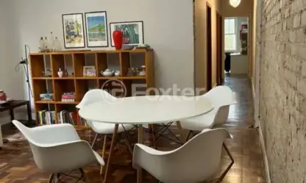 Apartamento com 3 quartos à venda na rua santos neto, 176, petrópolis, porto alegre, 124 m2 por r$ 425.500