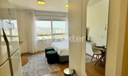 Kitnet / stúdio à venda na avenida dos cubanos, 146, partenon, porto alegre, 26 m2 por r$ 450.000