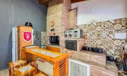 Casa com 7 quartos à venda na avenida josé gertum, 126, chácara das pedras, porto alegre, 391 m2 por r$ 1.450.000