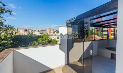 Cobertura com 1 quarto à venda na rua casemiro de abreu, 110, bela vista, porto alegre, 87 m2 por r$ 670.000