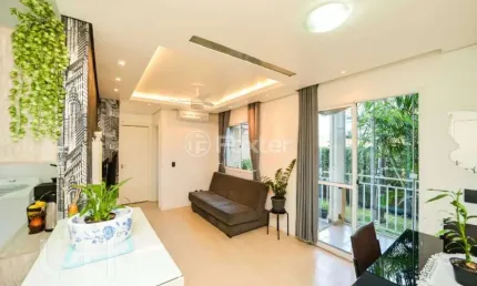 Apartamento com 2 quartos à venda na avenida josé aloísio filho, 411, humaitá, porto alegre, 57 m2 por r$ 305.995