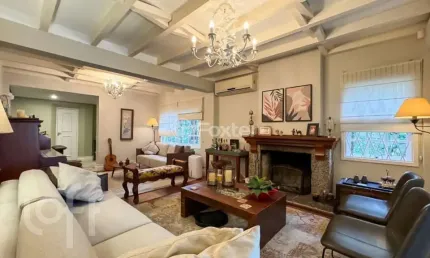 Casa com 4 quartos à venda na rua padre joão batista reus, 116, vila conceição, porto alegre, 395 m2 por r$ 3.200.000