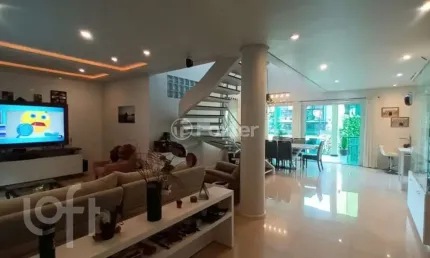 Casa em condomínio fechado com 3 quartos à venda na rua douglas seabra levier, 228, carvoeira, florianópolis, 315 m2 por r$ 3.900.000