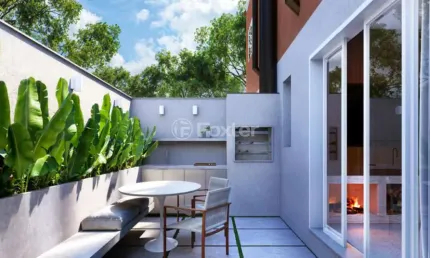 Casa em condomínio fechado com 3 quartos à venda na rua doutor mário totta, 1546, tristeza, porto alegre, 243 m2 por r$ 1.399.000