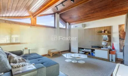 Cobertura com 3 quartos à venda na avenida general barreto viana, 49, chácara das pedras, porto alegre, 139 m2 por r$ 549.900