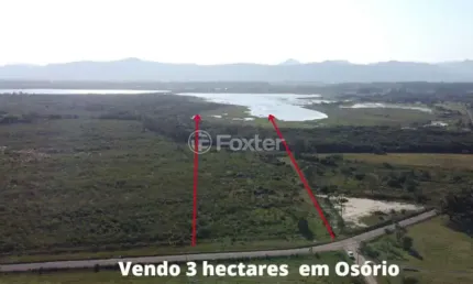 Terreno comercial à venda na Estrada José Oliveira Ouriques, 3700, Capão da Areia, Osório, 30000 m2 por R$ 495.000