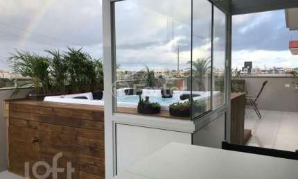 Cobertura com 2 quartos à venda na Rua Luiz Elias Daux, 1489, Ingleses do Rio Vermelho, Florianópolis, 54 m2 por R$ 880.000