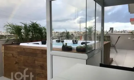 Cobertura com 2 quartos à venda na Rua Luiz Elias Daux, 1489, Ingleses do Rio Vermelho, Florianópolis, 54 m2 por R$ 880.000