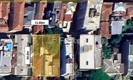 Terreno à venda na rua coronel paulino teixeira, 285, rio branco, porto alegre, 513 m2 por r$ 1.540.000
