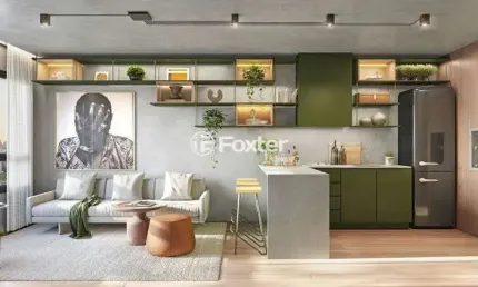 Apartamento com 1 quarto à venda na rua josé do patrocínio, 527, cidade baixa, porto alegre, 48 m2 por r$ 543.000