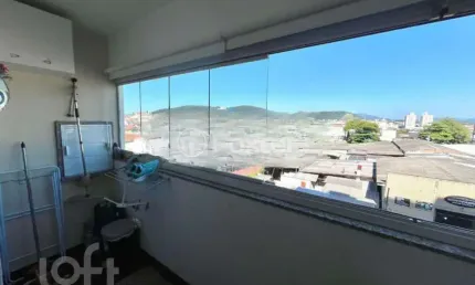Apartamento com 2 quartos à venda na rua fagundes varela, 1187, areias, são josé, 65 m2 por r$ 480.000