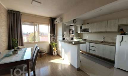 Apartamento com 2 quartos à venda na Avenida Bernardino Silveira de Amorim, 3610, Rubem Berta, Porto Alegre, 55 m2 por R$ 186.000