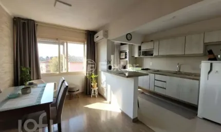 Apartamento com 2 quartos à venda na Avenida Bernardino Silveira de Amorim, 3610, Rubem Berta, Porto Alegre, 55 m2 por R$ 186.000