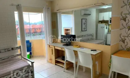 Apartamento com 1 quarto à venda na Avenida Professor Milton Leite da Costa, 356, Canasvieiras, Florianópolis, 32 m2 por R$ 430.000