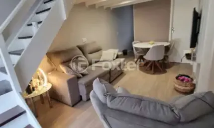Casa em condomínio fechado com 2 quartos à venda na rua paes lemes, 720, rio branco, canoas, 79 m2 por r$ 279.000