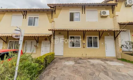 Casa em condomínio fechado com 2 quartos à venda na rua ney da gama ahrends, 179, morro santana, porto alegre, 79 m2 por r$ 265.000