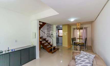 Casa em condomínio fechado com 3 quartos à venda na Avenida da Serraria, 1900, Espírito Santo, Porto Alegre, 99 m2 por R$ 349.000