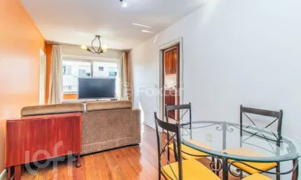 Cobertura com 1 quarto à venda na rua mucio teixeira, 156, menino deus, porto alegre, 71 m2 por r$ 420.000