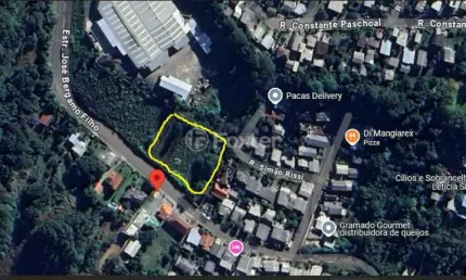 Terreno à venda na Estrada José Bergamo Filho, 450, Vila do Sol, Gramado, 593 m2 por R$ 450.000