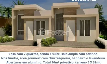 Casa com 2 quartos à venda na rua izar faria correa sant'anna, 80, hípica, porto alegre, 96 m2 por r$ 490.000