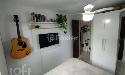 Apartamento com 2 quartos à venda na rua tomé antônio de souza, 240, campo novo, porto alegre, 39 m2 por r$ 145.000