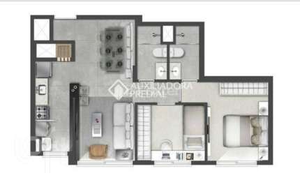 Apartamento com 2 quartos à venda na Avenida Assis Brasil, 3982, Jardim Lindóia, Porto Alegre, 56 m2 por R$ 654.470