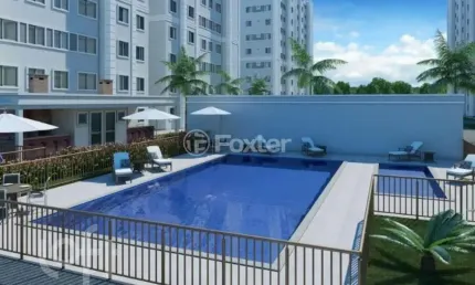 Apartamento com 2 quartos à venda na Avenida Ernesto Neugebauer, 1820, Humaitá, Porto Alegre, 43 m2 por R$ 239.000