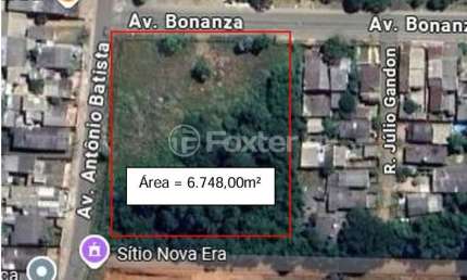 Terreno comercial à venda na Avenida Bonanza, esquina Ru, Cecília, Viamão, 6748 m2 por R$ 1.100.000