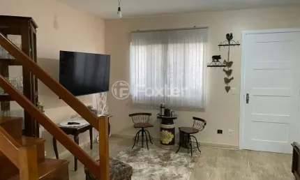 Casa em condomínio fechado com 3 quartos à venda na avenida josé aloísio filho, 889, humaitá, porto alegre, 77 m2 por r$ 430.000