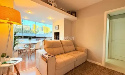 Apartamento com 1 quarto à venda na rua doutor timóteo, 429, moinhos de vento, porto alegre, 40 m2 por r$ 365.000