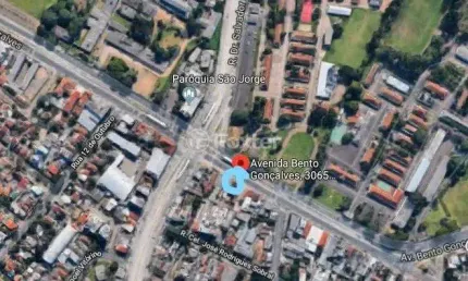 Terreno comercial à venda na Avenida Bento Gonçalves, 3065, Partenon, Porto Alegre, 308 m2 por R$ 500.000