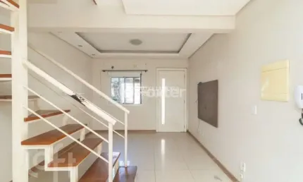 Casa em condomínio fechado com 3 quartos à venda na avenida juca batista, 473, cavalhada, porto alegre, 98 m2 por r$ 397.000