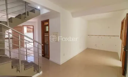 Casa em condomínio fechado com 3 quartos à venda na Rua dos Caiaguais, 217, Espírito Santo, Porto Alegre, 124 m2 por R$ 450.000